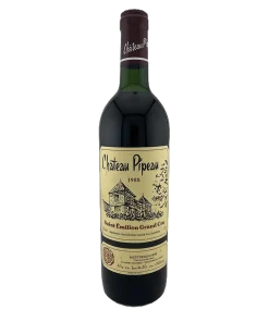 1988 Vin de Bordeaux : Château PIPEAU – Saint-Emilion Grand Cru