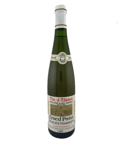 1998 Vin d&rsquo;Alsace : GEWURZTRAMINER – Ernest PREISS
