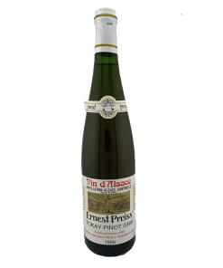 1998 Vin d&rsquo;Alsace : TOKAY – PINOT GRIS – Ernest PREISS