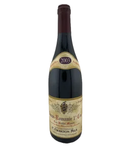 2003 Vin de Bourgogne : VOSNE ROMANÉE 1er Cru Les Petits Monts – C. CHARTON Fils