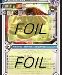 Bottes du Koulosse FOIL [Bonta & Brâkmar 269/320 WAKFU]