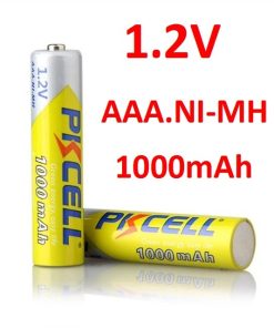 Pile Rechargeable AAA 1.2V Ni-MH 1000mAh Pkcell